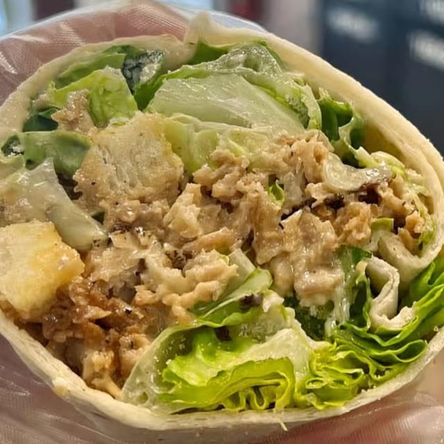 Chicken Caesar Wrap.