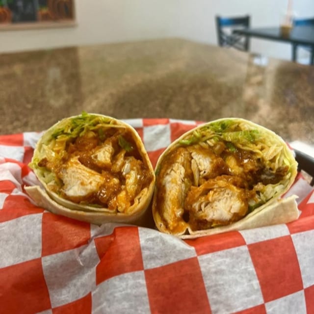 Buffalo Chicken Wrap.
