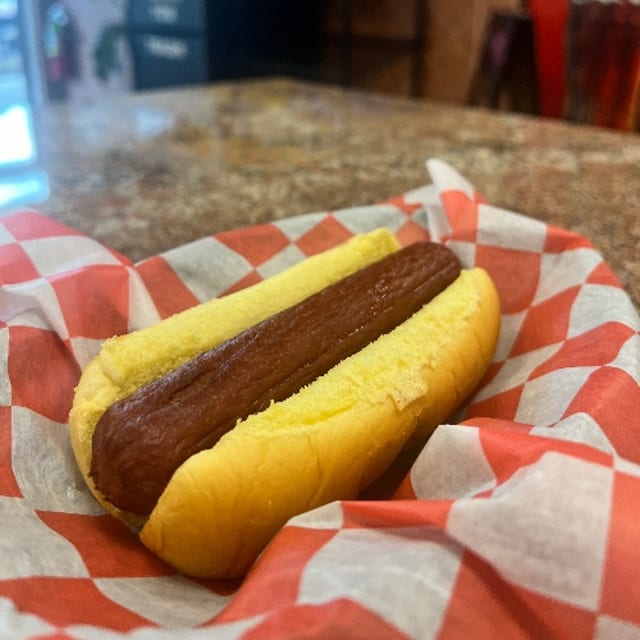 Plain Hot dog.